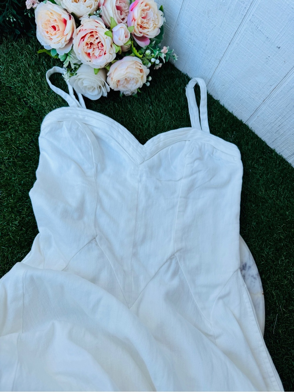 Free People
Another Season Midi Dress White Sweetheart Neck Sz S Small NWT $198 - Picture 8 of 16